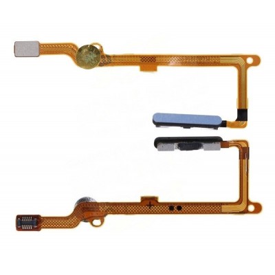 Fingerprint Sensor Flex Cable For Huawei Nova 8i Silver By - Maxbhi Com