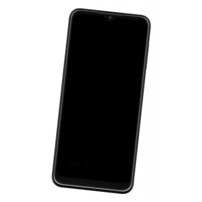 Lcd Frame Middle Chassis For Tmobile Revvl V Plus 5g Black By - Maxbhi Com