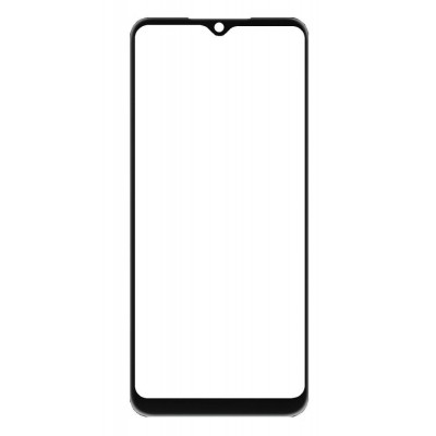 Replacement Front Glass For Tmobile Revvl V Plus 5g Black By - Maxbhi Com