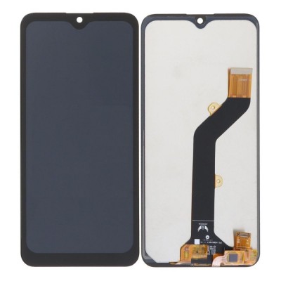 LCD with Touch Screen for Tecno Pop 5  Black
