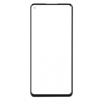 Replacement Front Glass For Realme Gt Explorer Master Black By - Maxbhi Com