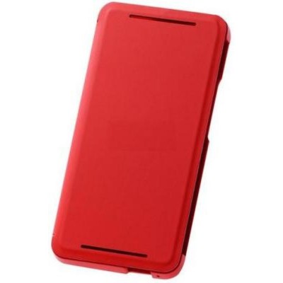 Flip Cover for HTC One M7 - Red