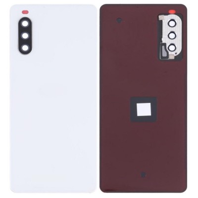 Back Panel Cover For Sony Xperia 10 Iii Lite White - Maxbhi Com