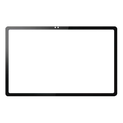 Replacement Front Glass For Lenovo Tab P11 5g Black By - Maxbhi Com
