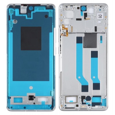 Lcd Frame Middle Chassis For Xiaomi Civi 5g White By - Maxbhi Com
