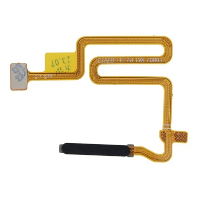 Fingerprint Sensor Flex Cable For Oppo A54s Black By - Maxbhi Com
