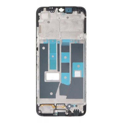 Lcd Frame Middle Chassis For Oppo A54s Silver By - Maxbhi Com