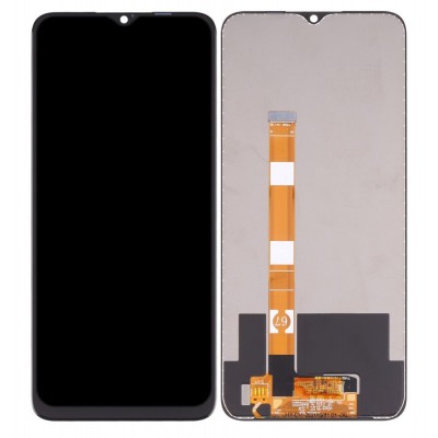 Lcd With Touch Screen For Oppo A54s Black By - Maxbhi Com