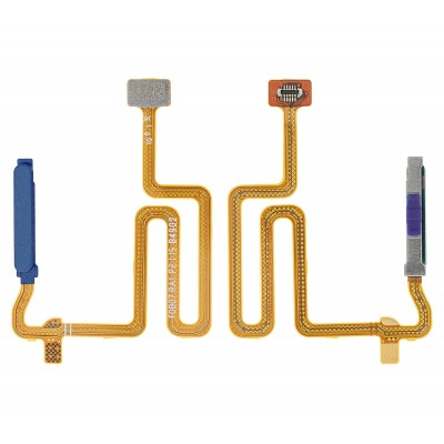 Fingerprint Sensor Flex Cable For Oppo A56 5g Blue By - Maxbhi Com