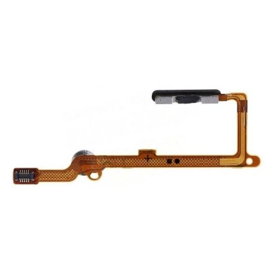 Fingerprint Sensor Flex Cable For Honor 50 Lite Black By - Maxbhi Com