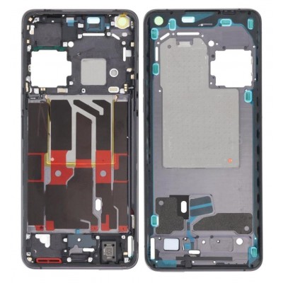 Lcd Frame Middle Chassis For Oppo Find X5 Pro Blue By - Maxbhi Com