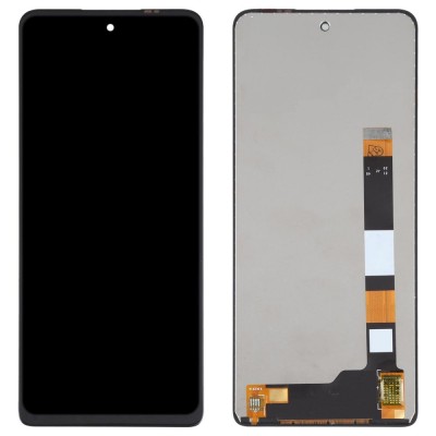 Lcd With Touch Screen For Motorola Moto G200 5g Blue By - Maxbhi Com
