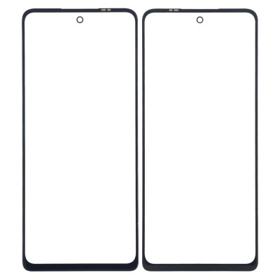 Replacement Front Glass For Motorola Moto G200 5g Blue By - Maxbhi Com
