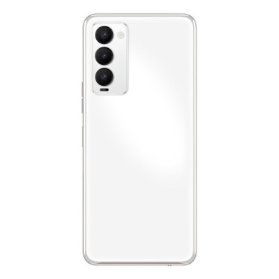 Full Body Housing For Tecno Camon 18t White - Maxbhi Com