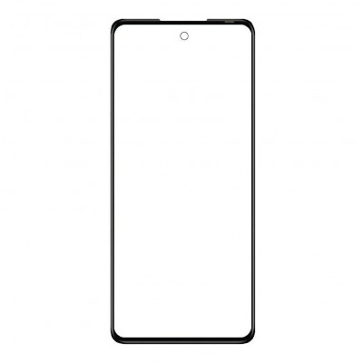 Replacement Front Glass For Tecno Camon 18t White By - Maxbhi Com