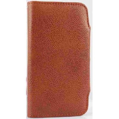 Flip Cover for HTC Desire 606w - Brown