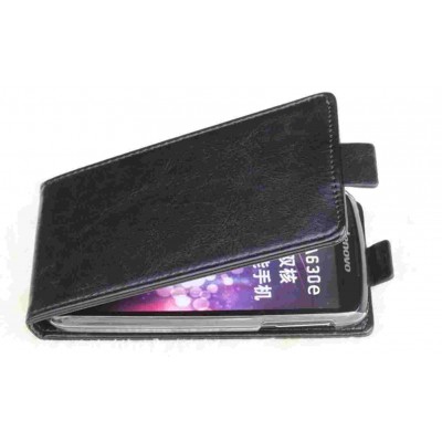 Flip Cover for Lenovo A630E Dual Sim - Black