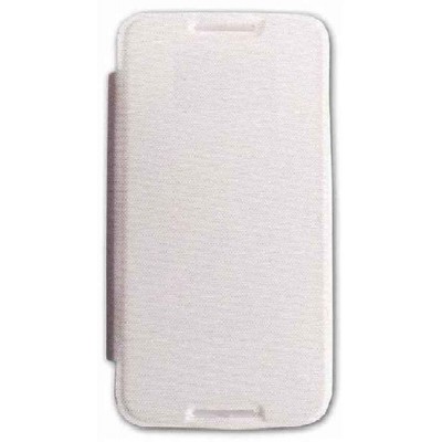 Flip Cover for Micromax A082 - White