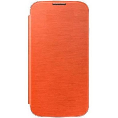 Flip Cover for Samsung Galaxy S4 I545 - Orange
