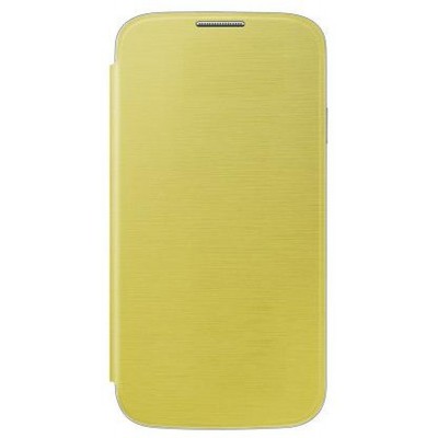 Flip Cover for Samsung Galaxy S4 I545 - Yellow