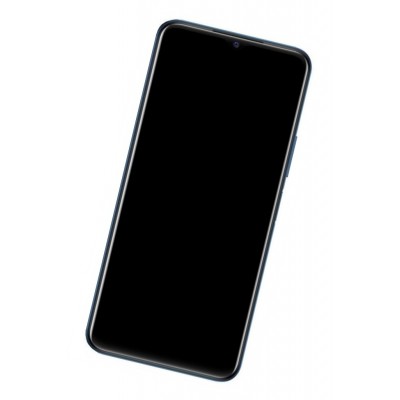 Lcd Frame Middle Chassis For Vivo Y32 Black By - Maxbhi Com