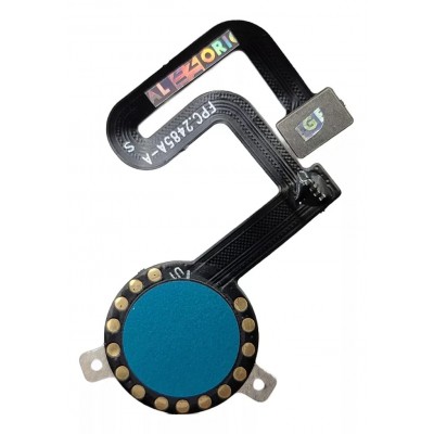 Fingerprint Sensor Flex Cable For Tcl 20e Green By - Maxbhi Com