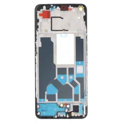 Lcd Frame Middle Chassis For Oppo Find X5 Lite Black By - Maxbhi Com