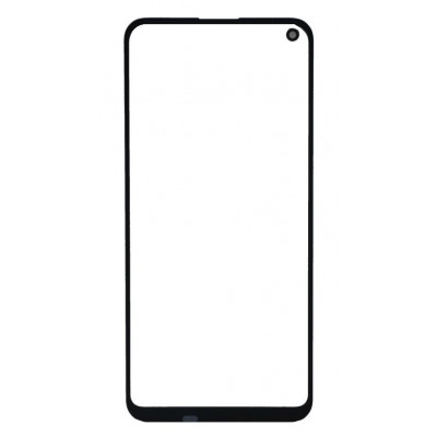 Replacement Front Glass For Huawei Y7p Blue By - Maxbhi Com