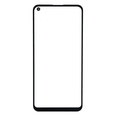 Replacement Front Glass For Huawei Y7p White By - Maxbhi Com
