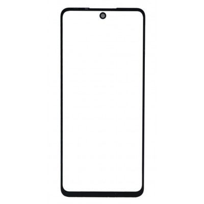 Replacement Front Glass For Tecno Pova 5g Black By - Maxbhi Com