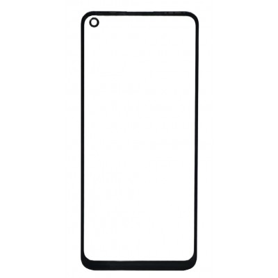 Replacement Front Glass For Tecno Spark 7 Pro Black By - Maxbhi Com