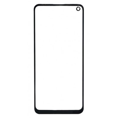 Replacement Front Glass For Tecno Spark 7 Pro Black By - Maxbhi Com