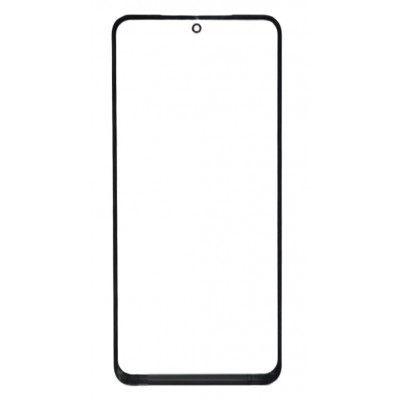 Replacement Front Glass For Xiaomi Poco M4 Pro White By - Maxbhi Com