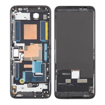Lcd Frame Middle Chassis For Asus Rog Phone 6 Pro Black By - Maxbhi Com