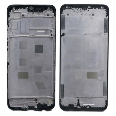 Lcd Frame Middle Chassis For Oppo A17 Black By - Maxbhi Com
