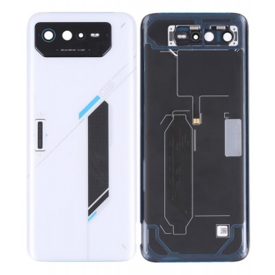 Back Panel Cover For Asus Rog Phone 6 White - Maxbhi Com