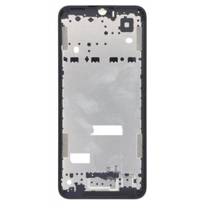 Lcd Frame Middle Chassis For Realme C30 Black By - Maxbhi Com
