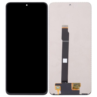 Lcd With Touch Screen For Honor X8 Black By - Maxbhi Com
