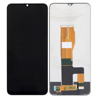 Lcd With Touch Screen For Realme C30s Black By - Maxbhi Com