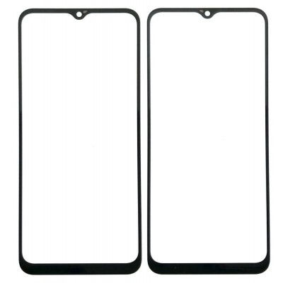 Replacement Front Glass For Realme C30s Black By - Maxbhi Com