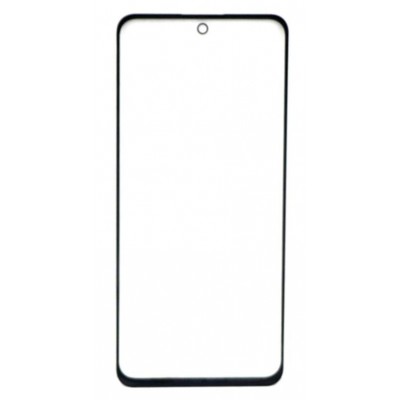 Replacement Front Glass For Xiaomi Redmi K50i 5g Black By - Maxbhi Com