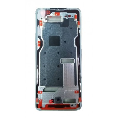 Lcd Frame Middle Chassis For Honor Magic 4 Pro White By - Maxbhi Com