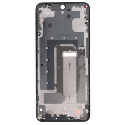 Lcd Frame Middle Chassis For Honor X8 Black By - Maxbhi Com