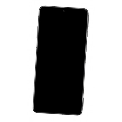 Lcd Frame Middle Chassis For Xiaomi Black Shark 5 Pro Black By - Maxbhi Com
