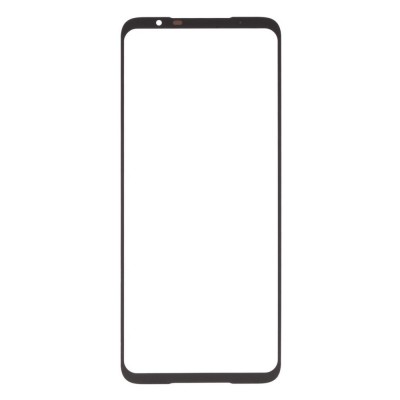 Replacement Front Glass For Asus Rog Phone 6 Black By - Maxbhi Com