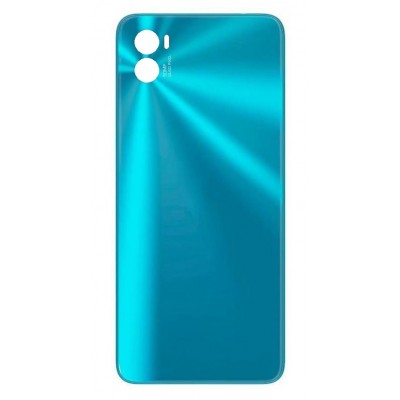 Back Panel Cover For Motorola Moto E32 India Blue - Maxbhi Com