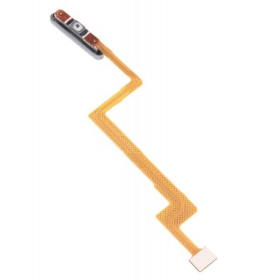 Fingerprint Sensor Flex Cable For Xiaomi Redmi K50 Pro White By - Maxbhi Com
