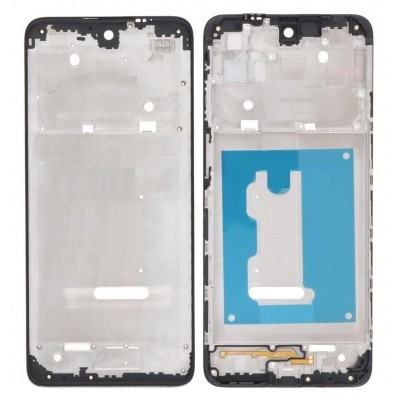 Lcd Frame Middle Chassis For Motorola Moto E32 India Black By - Maxbhi Com