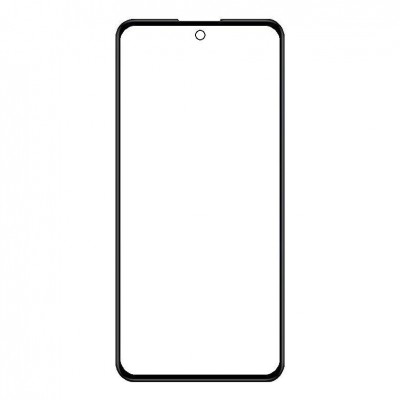 Replacement Front Glass For Xiaomi Redmi K50 Pro Black By - Maxbhi Com