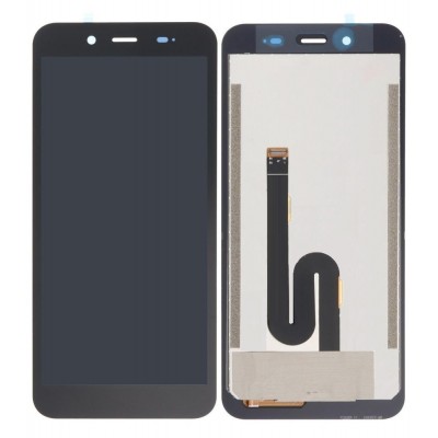 Lcd With Touch Screen For Ulefone Power Armor 16 Pro Black By - Maxbhi Com